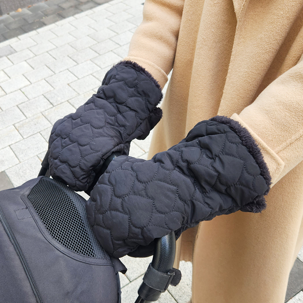 유모차 장갑 핸드 머프 워머 손잡이커버 방한장갑