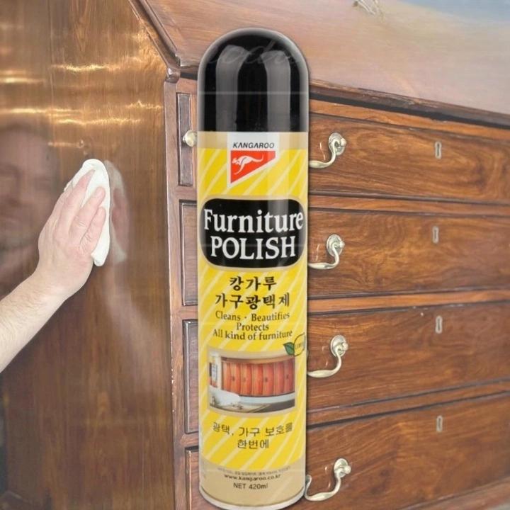 나무 왁스 목재용 스프레이 왁스 가구 광택제 나무 광택