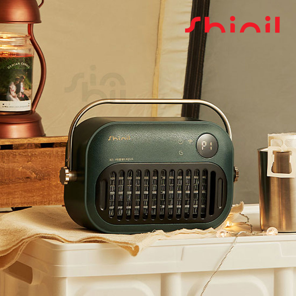 신일 전기온풍기 벽걸이 PTC 미니히터 사무실 가정용 화장실 난방기 SEH-HJ900 - 상품 이미지