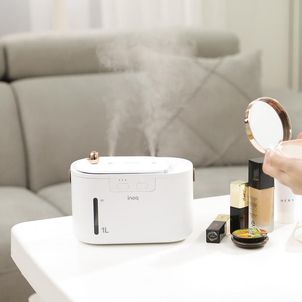 사무실 미니가습기 소형 탁상용 책상용 무소음 휴대용 무선가습기