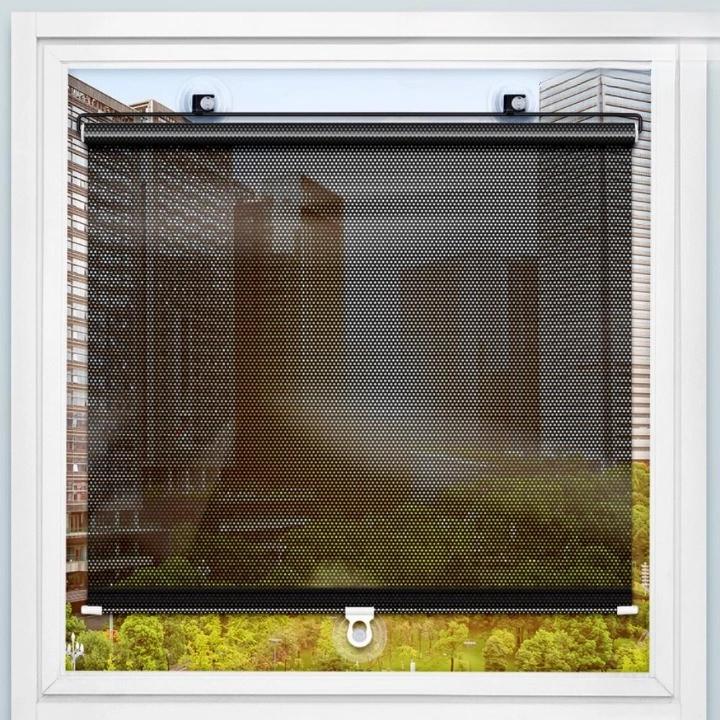 붙이는 롤 스크린 자외선 차단 썬 스크린 블라인드