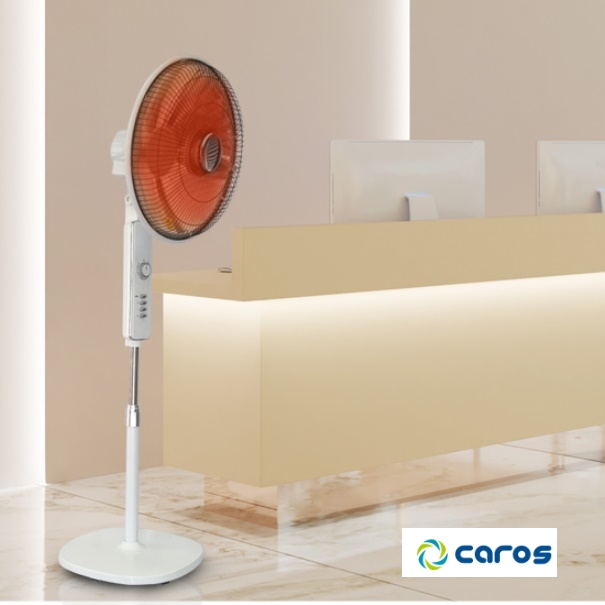 키높이 스탠드 히터 하이라이트 난로 선풍기형 난로 사무실 전기 히터