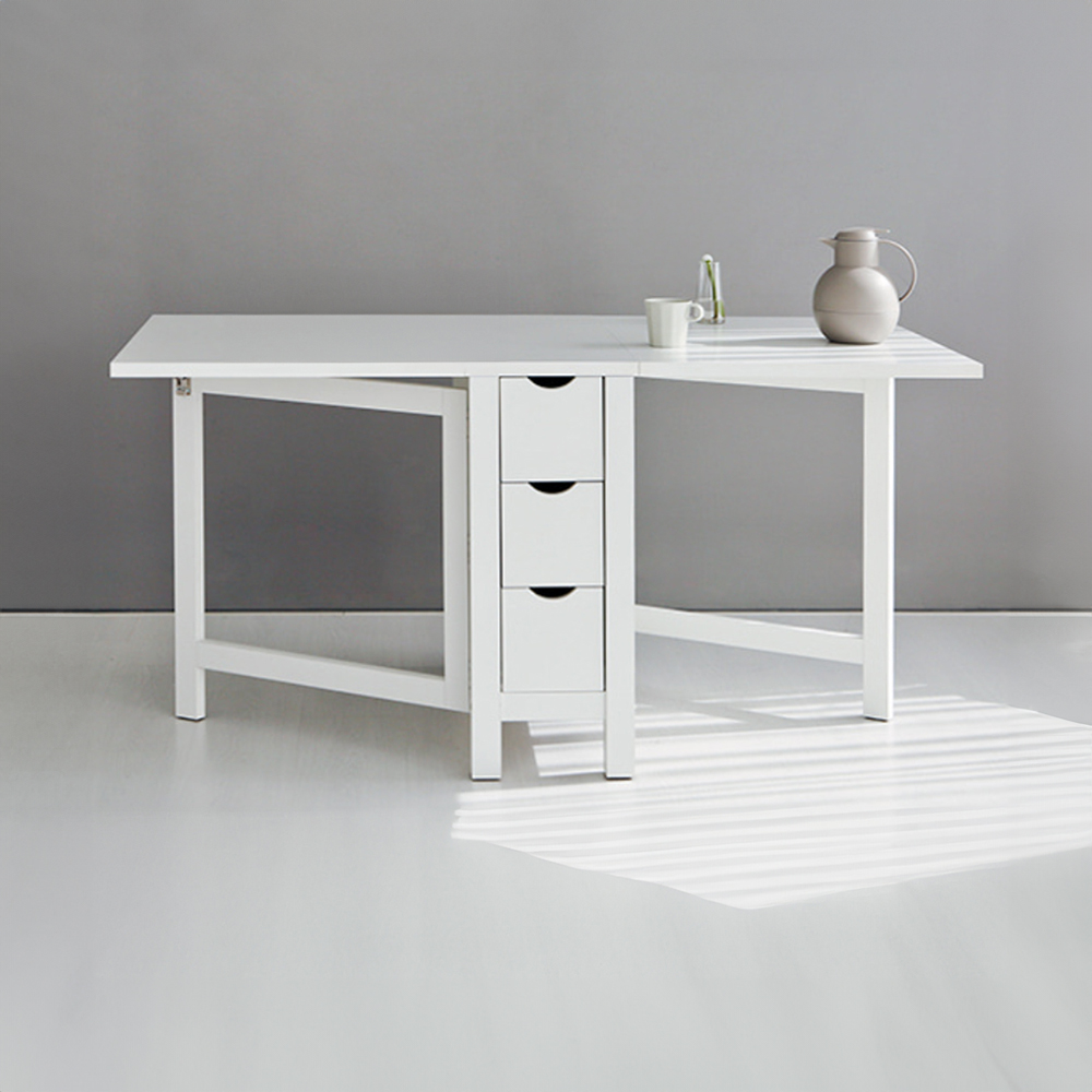 MITAL 접이식테이블 1500mm, 화이트 9054.3406