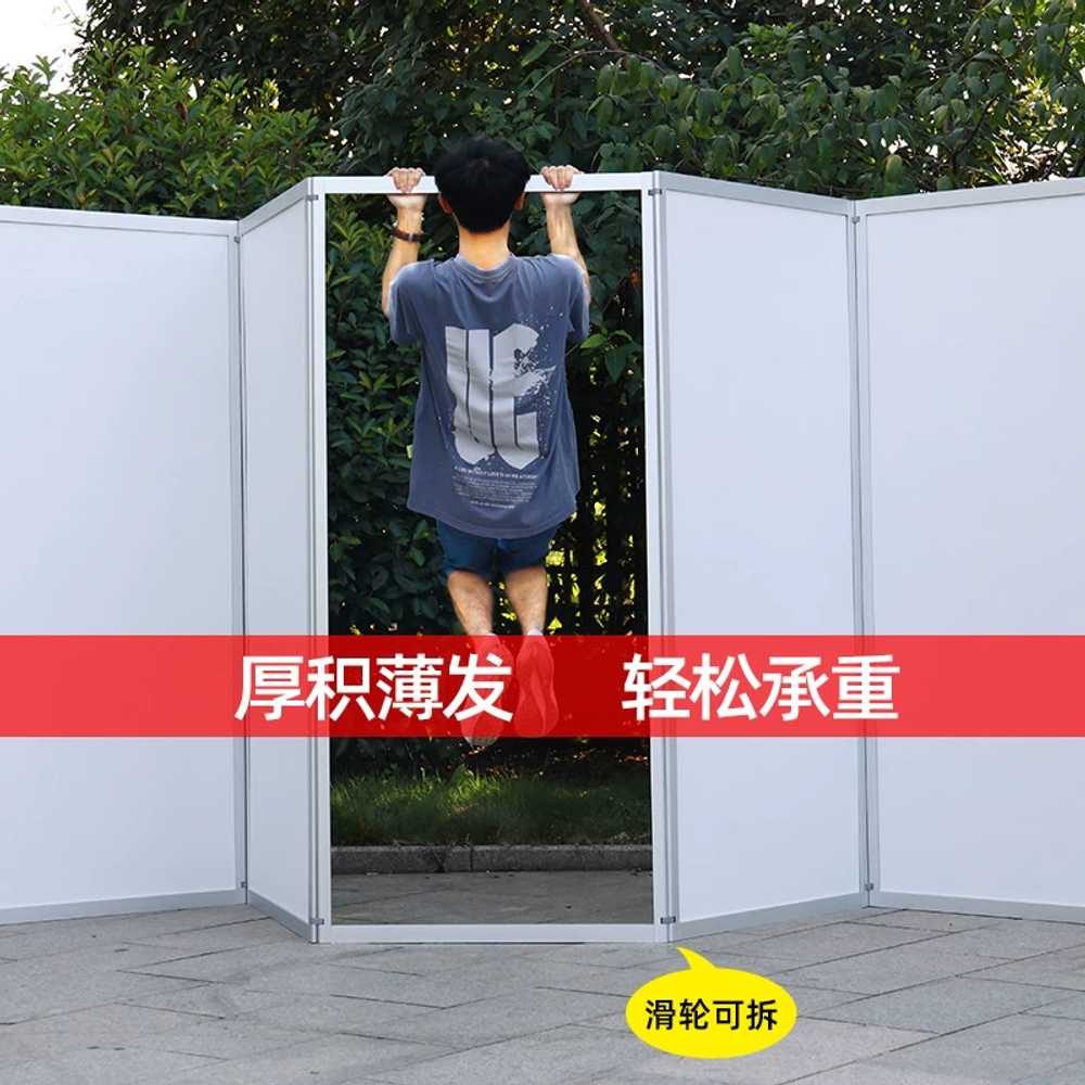 전시가벽 스탠드 학원 졸업작품 사진 이동식 가림막 100x200cm 프레임형 - 상세 이미지 3