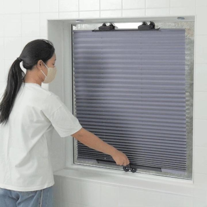 유리창 블라인드 붙이는 유리창 가리개 1층 사생활보호