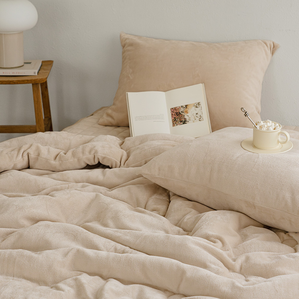 프리모 3mm 극세사 발열솜 겨울 차렵이불세트 SS