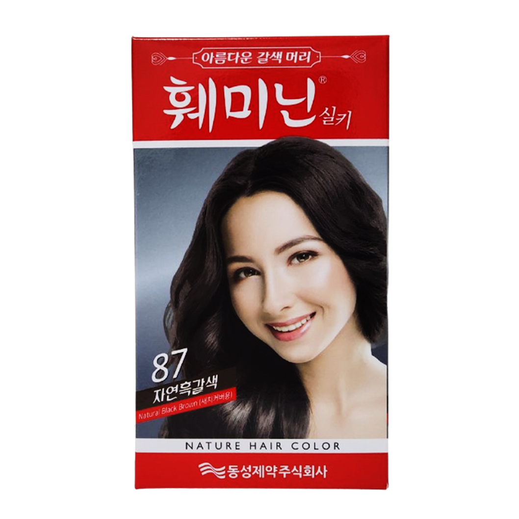 동성제약 염색약 훼미닌 실키 새치 염색 염모제 - 상세 이미지 5