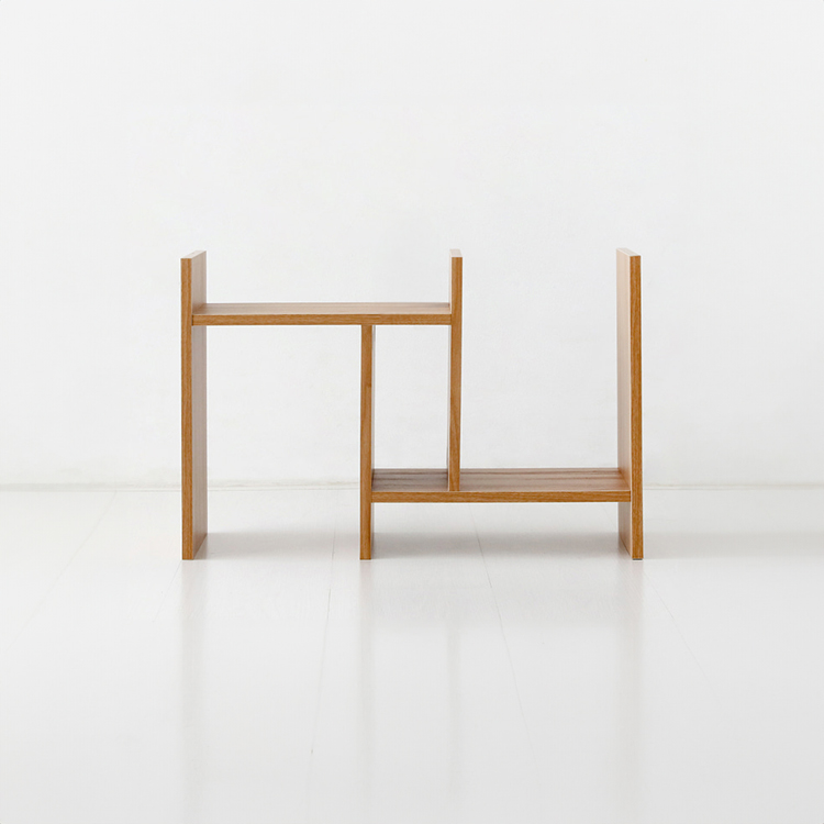숄리드 선반 BSM4060 595x210x400mm, 2단, 캄포어베니어 3569.7848 - 메인 이미지