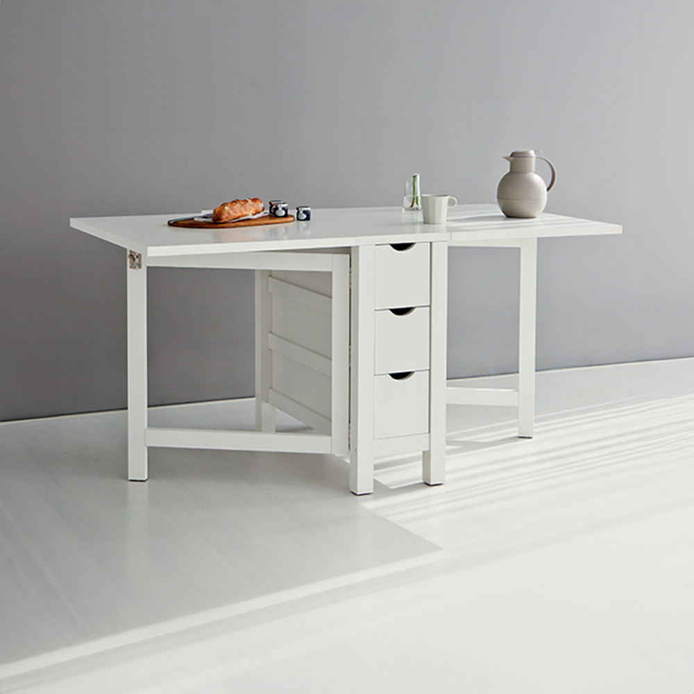 MITAL 접이식테이블 1500mm, 화이트 9054.3406