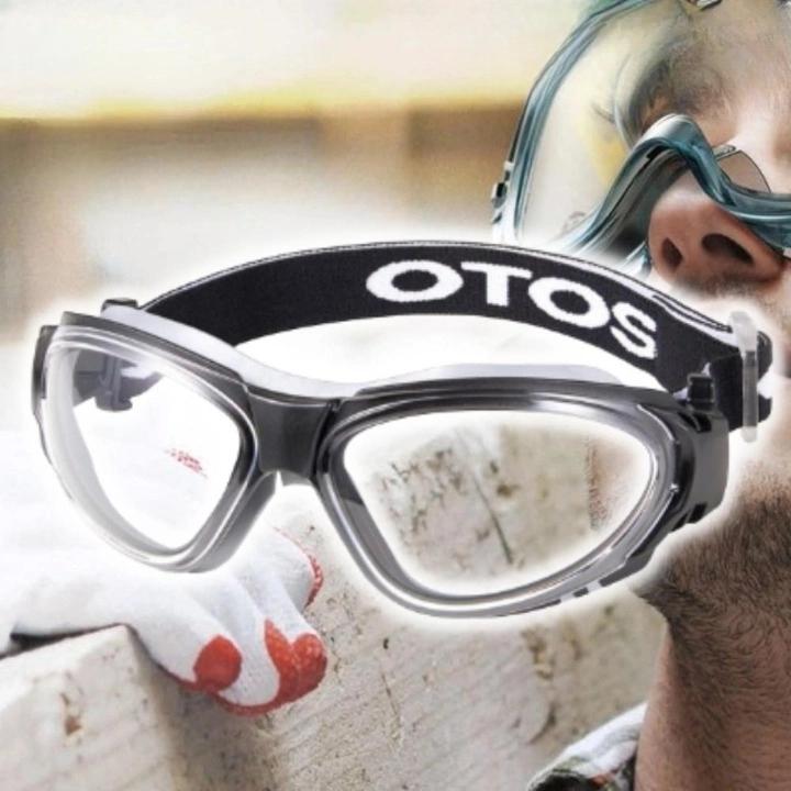 [오토스] 현장 고글 방진 보안경 목공 고글 먼지 보안경 - 상품 이미지