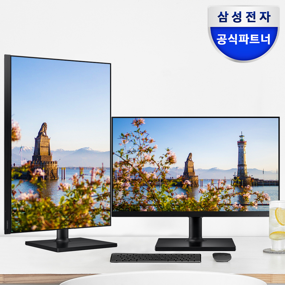 삼성전자 F27T450 68cm IPS 피벗 모니터 LF27T450FZKXKR - 메인 이미지