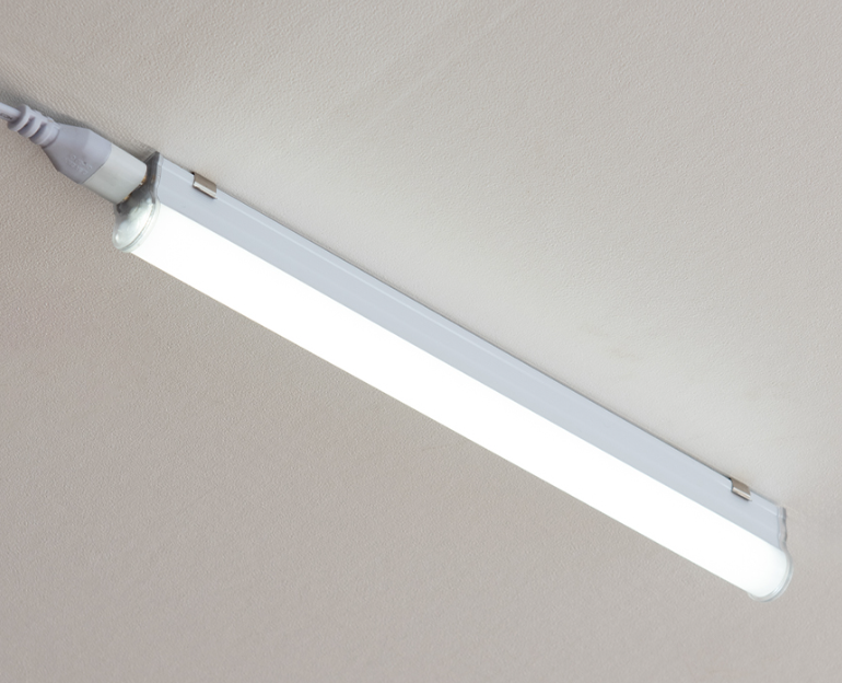 LED T5 간접조명 고정형 DC타입 주광색 하얀빛 300mm 5w 플리커프리 천장 매장 조명