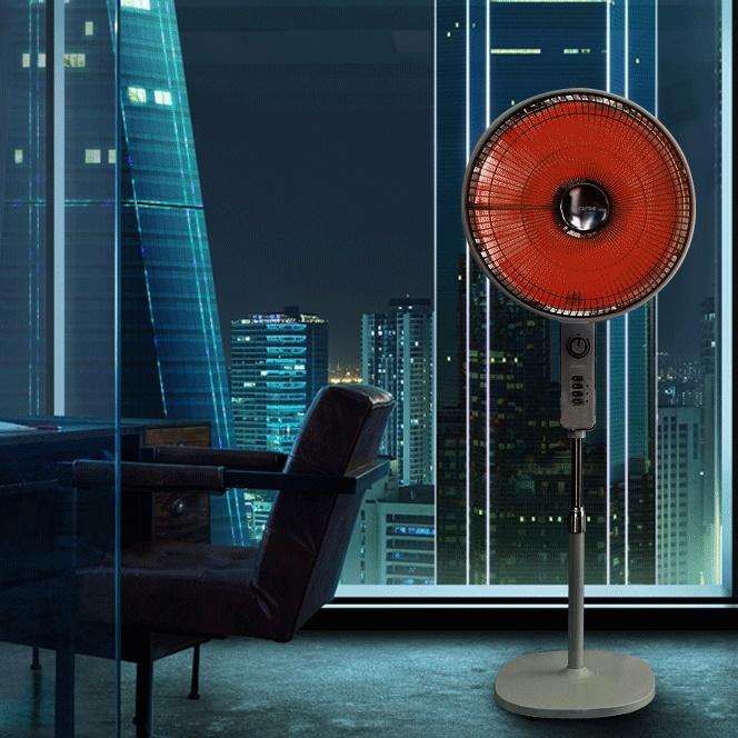 업소용 선풍기히터 하이라이트 히터 전기난방기 사무실전기난로