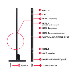 TCL 115X955 Max 4K QD-Mini LED 구글 TV 상세 이미지 6