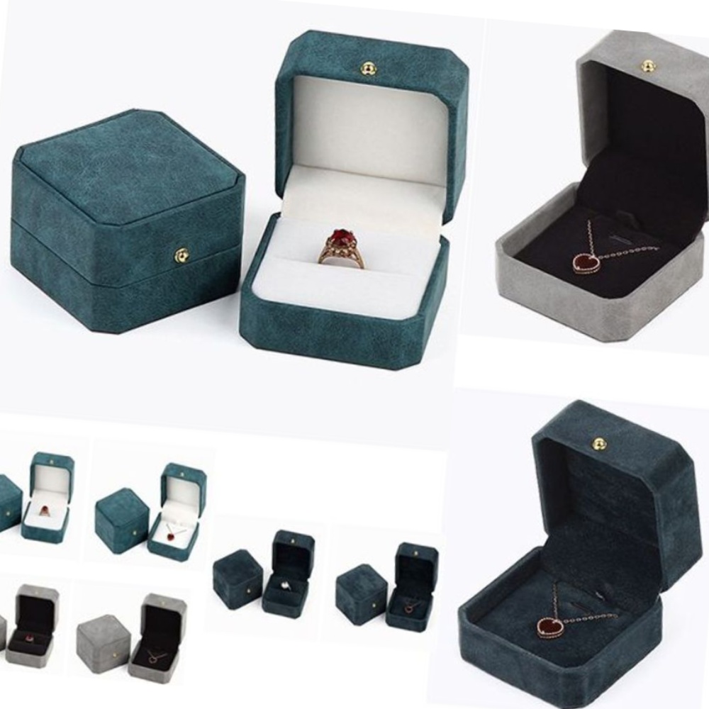 예식용 반지 결혼 보관함 보석함 쥬얼리 선물 목걸이 보관함
