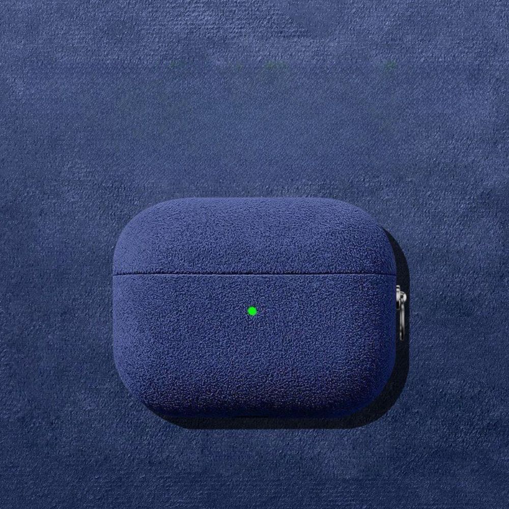 에어팟 4세대 케이스 스웨이드 고급 무스탕 커버 버클 고급 그레이 에어팟 프로 2세대 (USB-C) 이미지 8