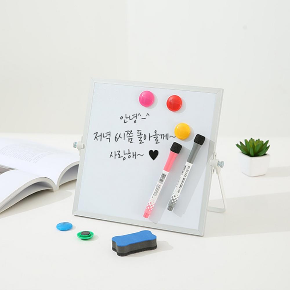 이동칠판 탁상용화이트보드 휴대용화이트보드 월계획표 - 메인 이미지