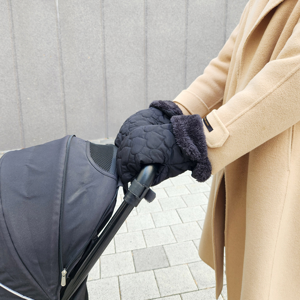 유모차 장갑 핸드 머프 워머 손잡이커버 방한장갑