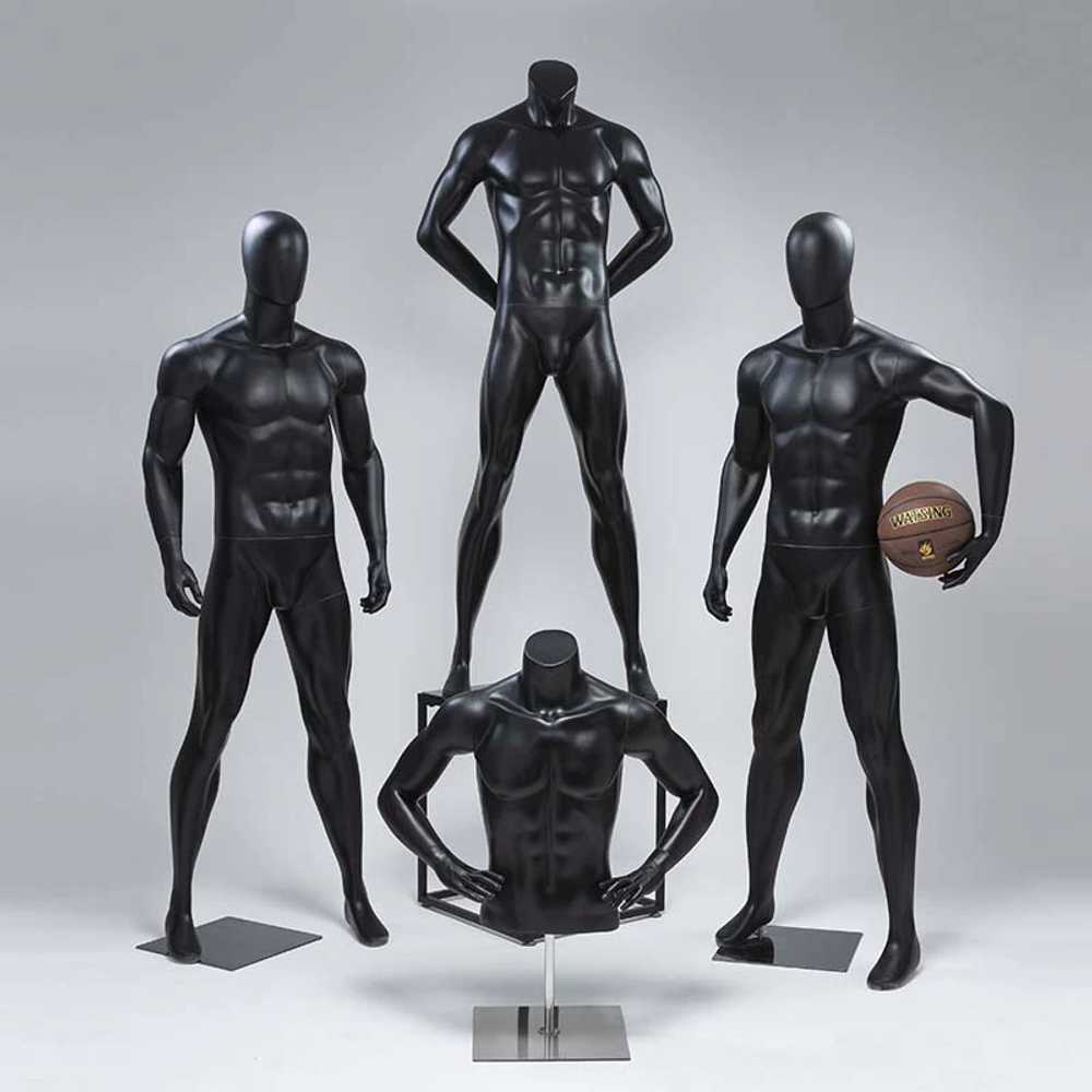 스포츠 마네킹 머슬핏 디스플레이 스탠드 쇼윈도 헬스 - 상세 이미지 3