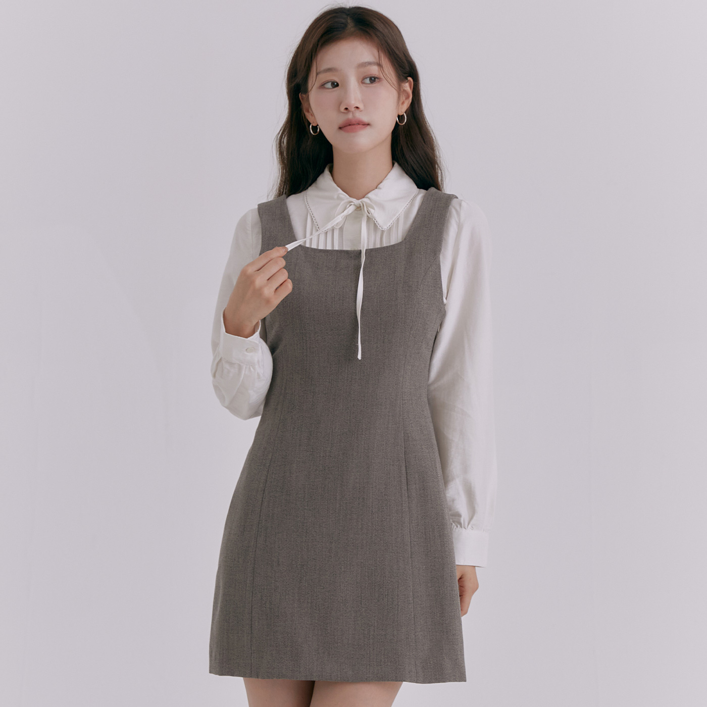 로엠 뷔스티에 미니 원피스 RMOWE4TR11 - 상품 이미지