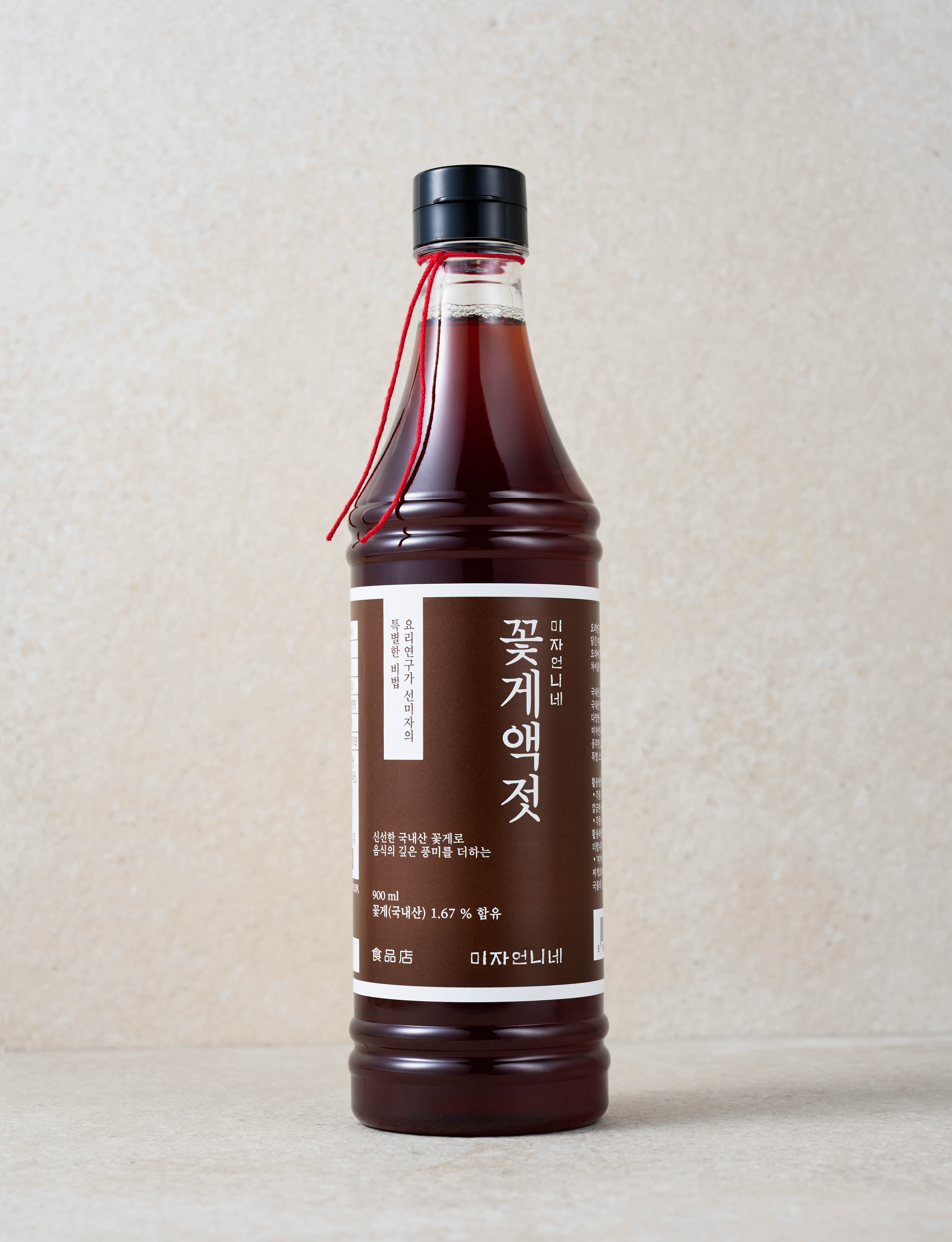 미자언니네 꽃게액젓 대용량 900ml - 상품 이미지