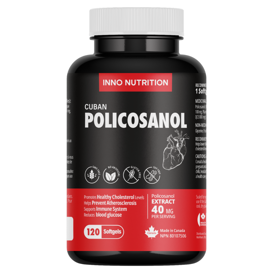 이노뉴트리션 쿠바산 폴리코사놀 40mg 120정 사탕수수 120캡슐, 1개 - 상품 이미지