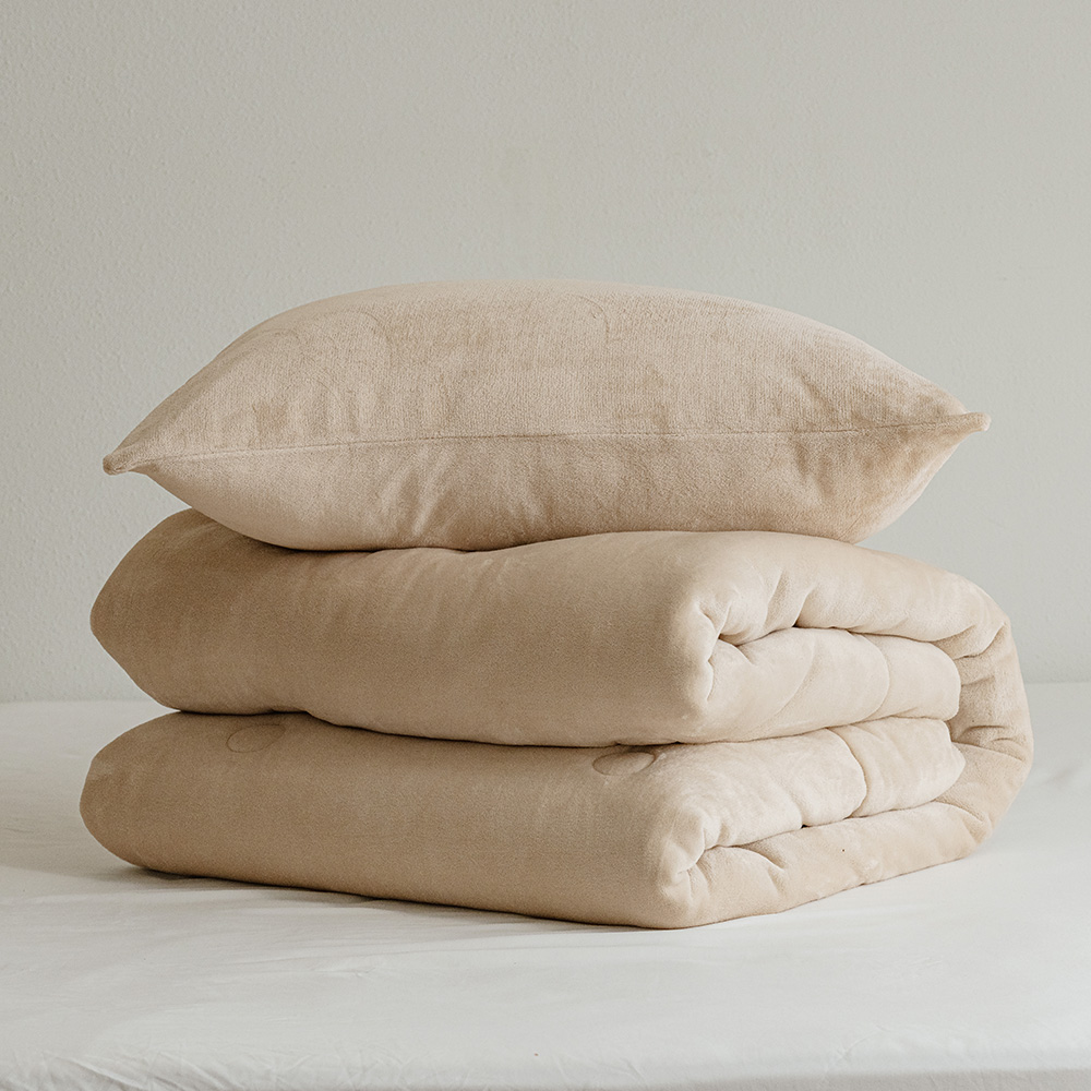 프리모 3mm 극세사 발열솜 겨울 차렵이불세트 SS