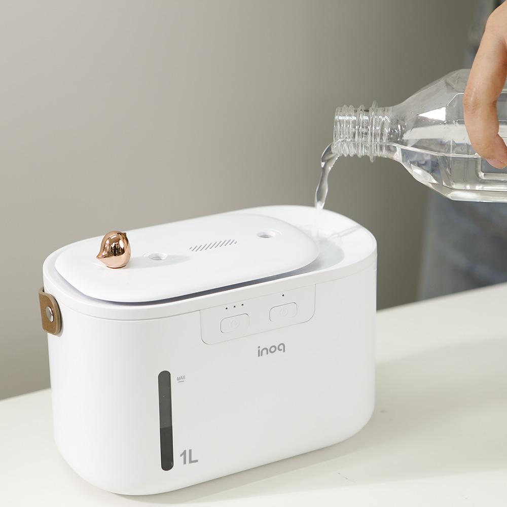 사무실 미니가습기 소형 탁상용 책상용 무소음 휴대용 무선가습기