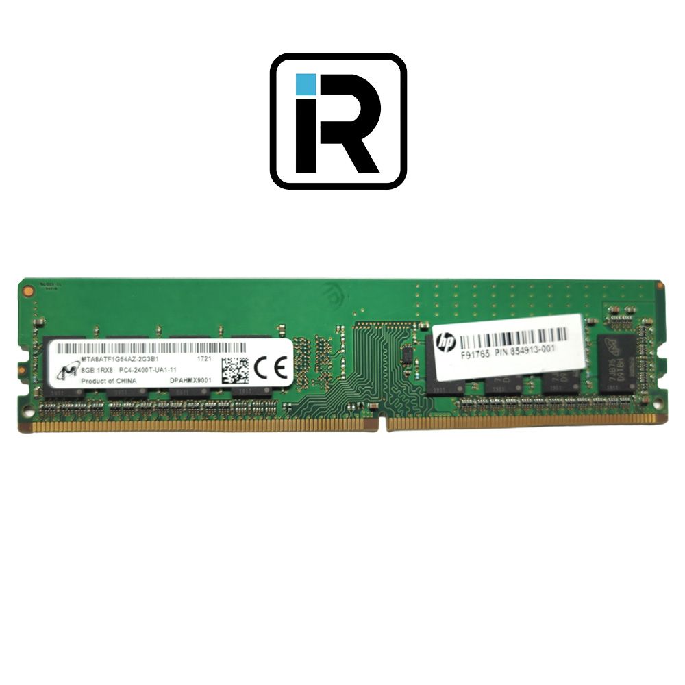 DDR4 8G PC4 19200 2400T 마이크론 HP PC용 램 8기가 : 인리컴