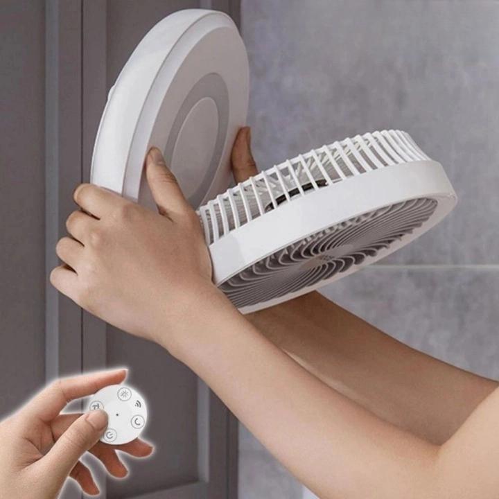 가정용 벽걸이 선풍기 무타공선풍기 욕실 접이식 화장실선풍기 주방
