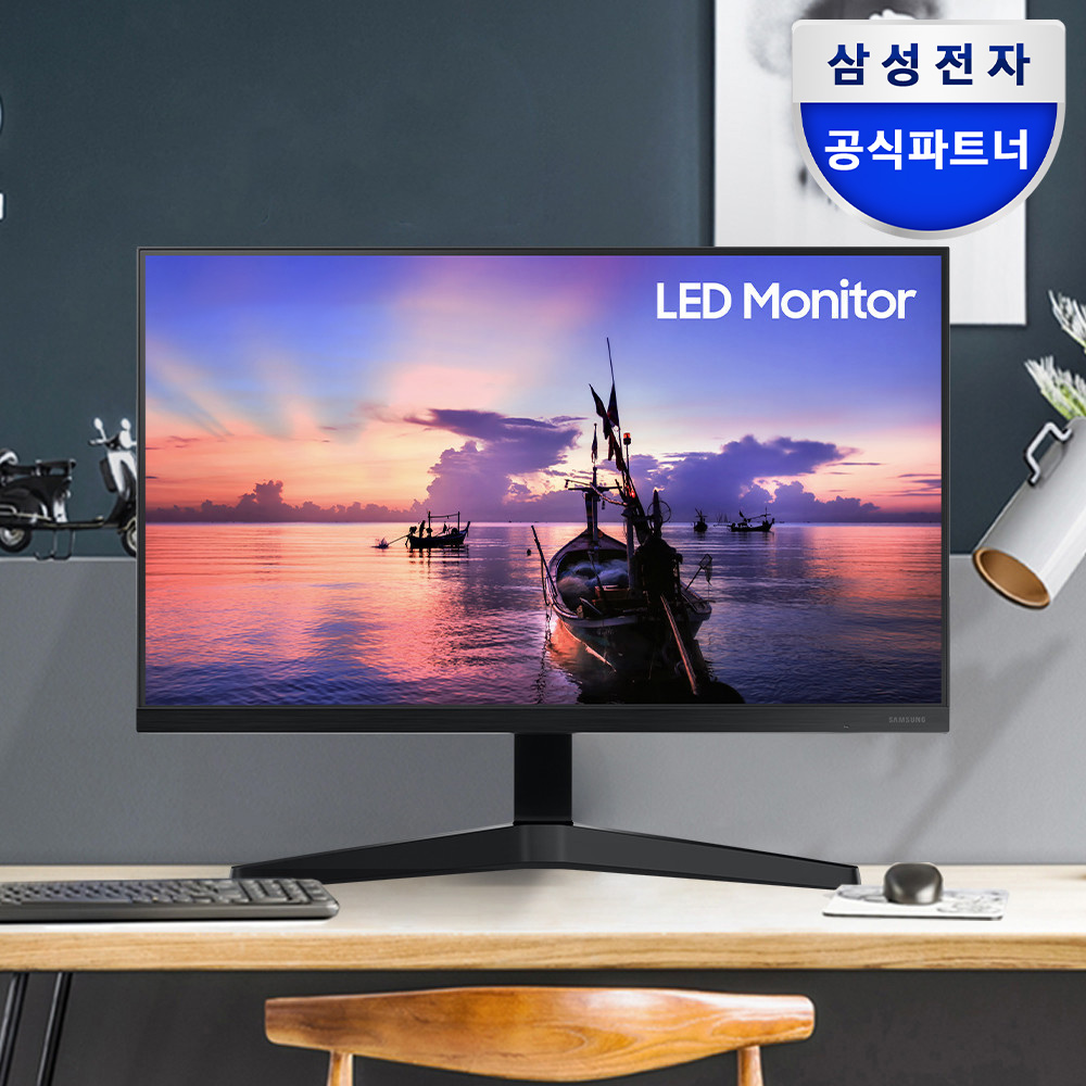 삼성전자 F24T350 60.4cm IPS 모니터 75Hz LF24T350FHKXKR