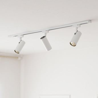 LED 자이로 COB 10w 레일 조명 1M 3구 화이트 주광색 - 상품 이미지