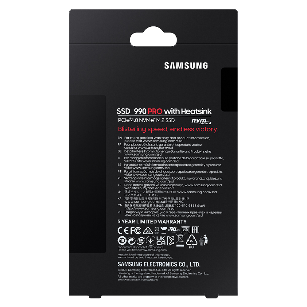 삼성전자 삼성 990 PRO 히트싱크 M.2 NVMe 2TB 이미지 6