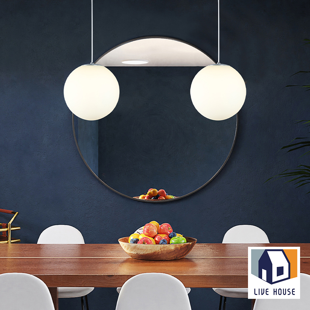 LED 비드롱 원형 펜던트 식탁조명 250mm - 상세 이미지 5