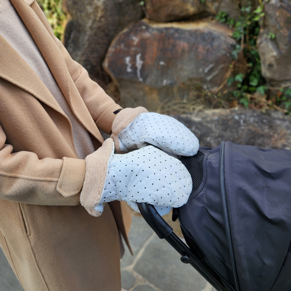 유모차 장갑 핸드 머프 워머 손잡이커버 방한장갑