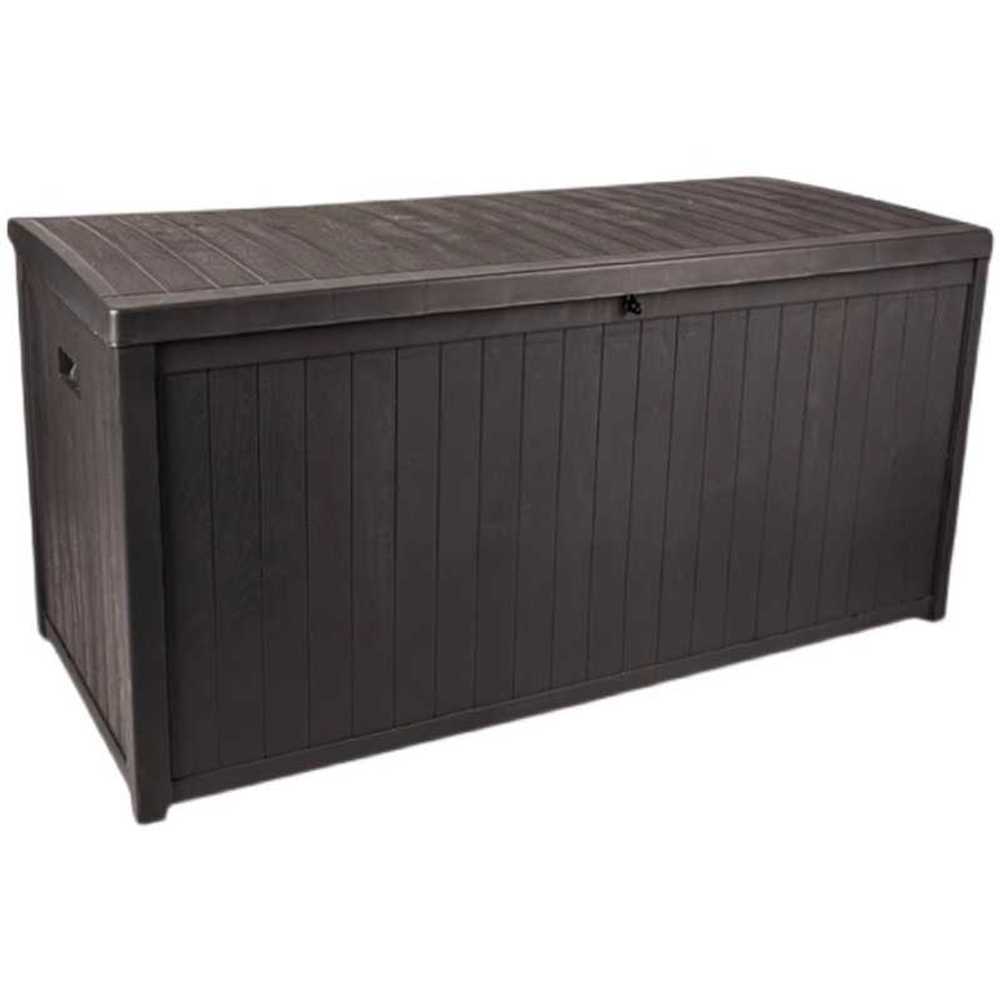 야외 수납장 도구정리함 플라스틱 주택 옥상 캠핑용품 112x48cm - 상품 이미지