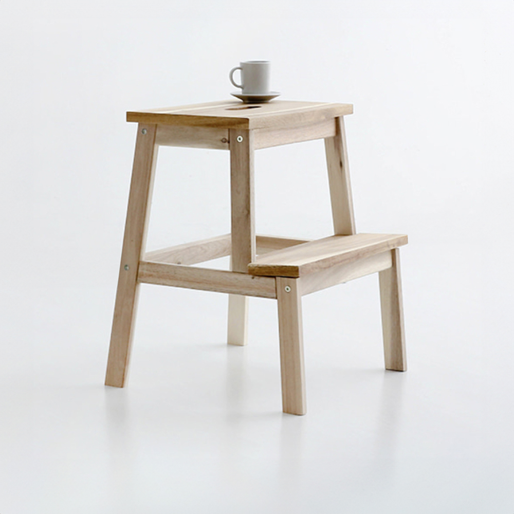 HAN 원목스텝스툴 아카시아 4644.6601