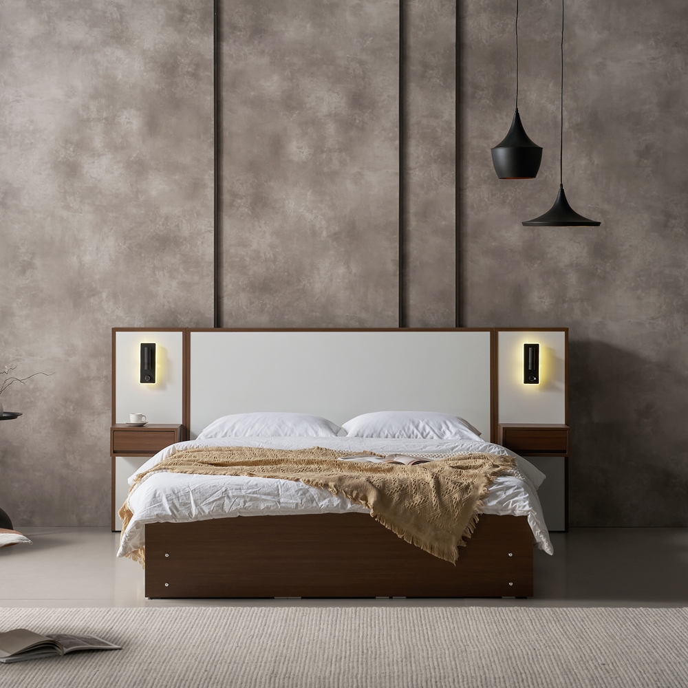 루나힐 킹사이즈프레임 호텔형 호텔식 침대프레임킹 안방 K