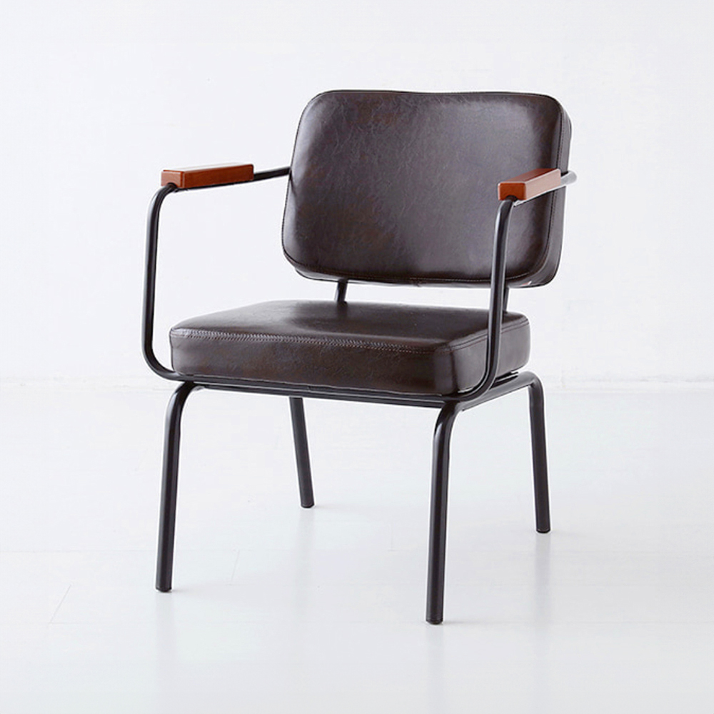 DEKY 테이블 13580 월넛 + 비라고 빈티지의자 블랙 4인세트