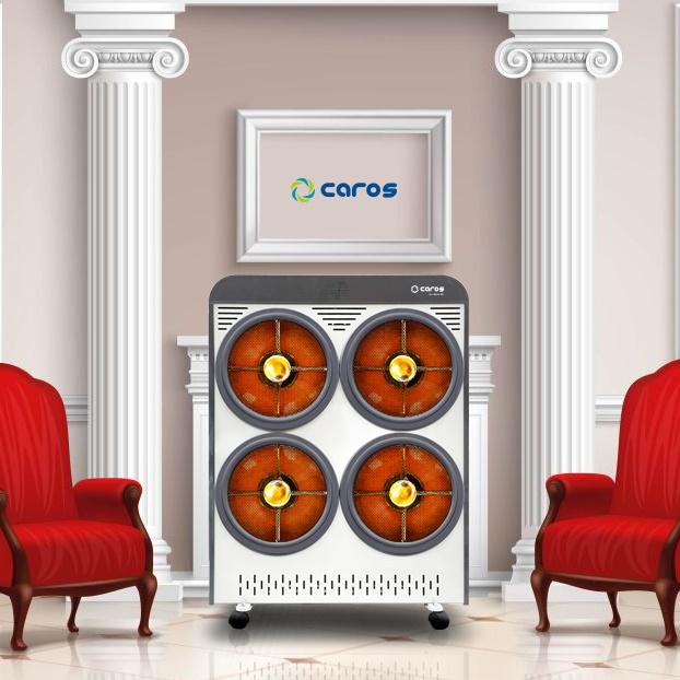 대형전기히터 4구 하이라이트 스탠드히터 공장전기난로