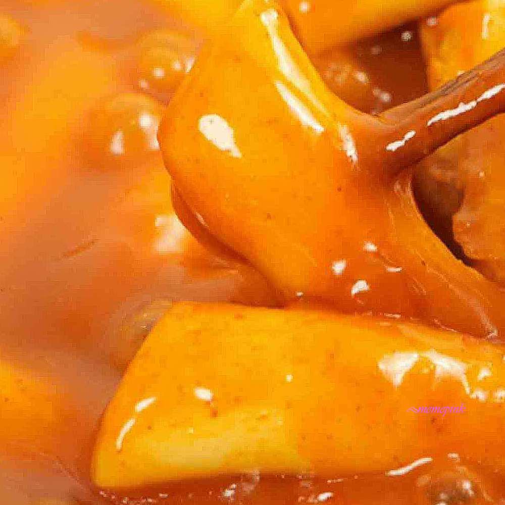 밀떡떡볶이순한 소스포함 밀키트 어묵 2인분 순한맛 분식 떡복기 사계절 떡볶기 간식 매운p : 미미샵E