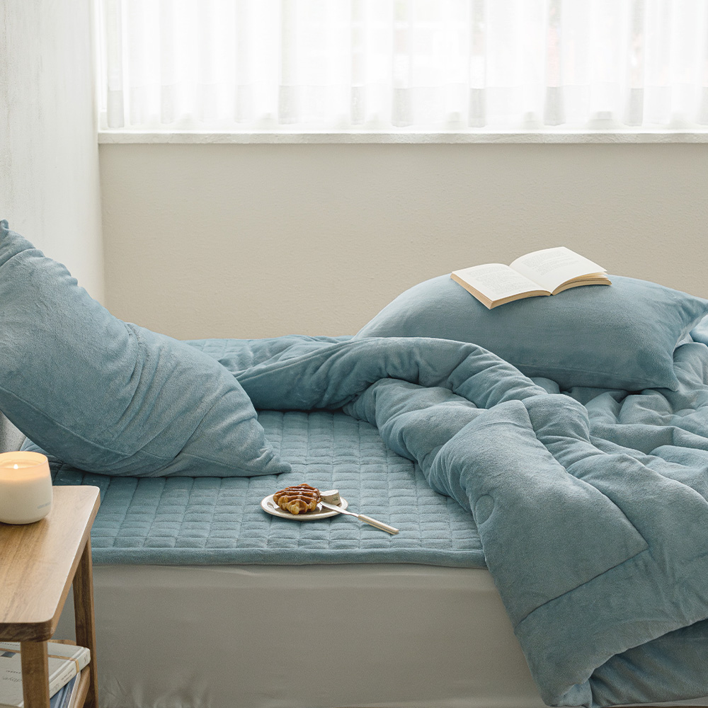 프리모 3mm 극세사 고정밴딩 침대패드