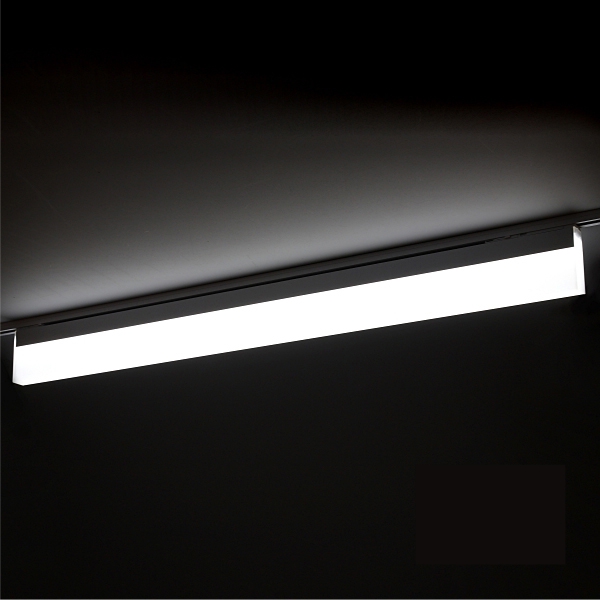 LED T7 레일조명 라인조명 매장 카페 레일등 일자등 형광등 루버 1200mm 60W - 상품 이미지