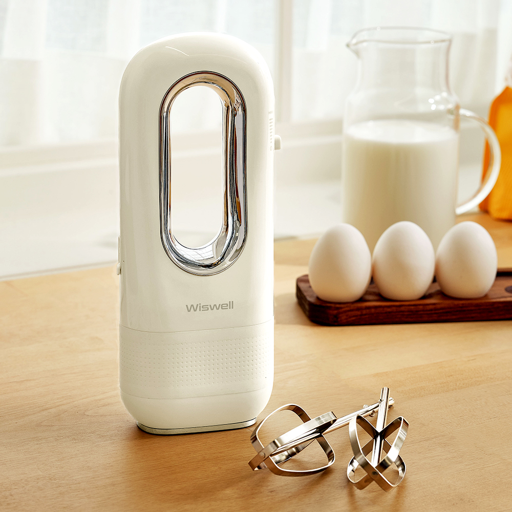 위즈웰 무선 AIR 휘핑기 머랭기계 거품 전동 자동 휴대용 베이킹 핸드믹서기