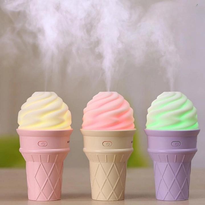 USB 차량가습기 사무실용미니가습기 아이스크림 귀여운가습기