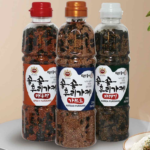 (매운맛) 간단한 아침식사 대용 김가루 주먹밥 후리가케 230g - 상품 이미지