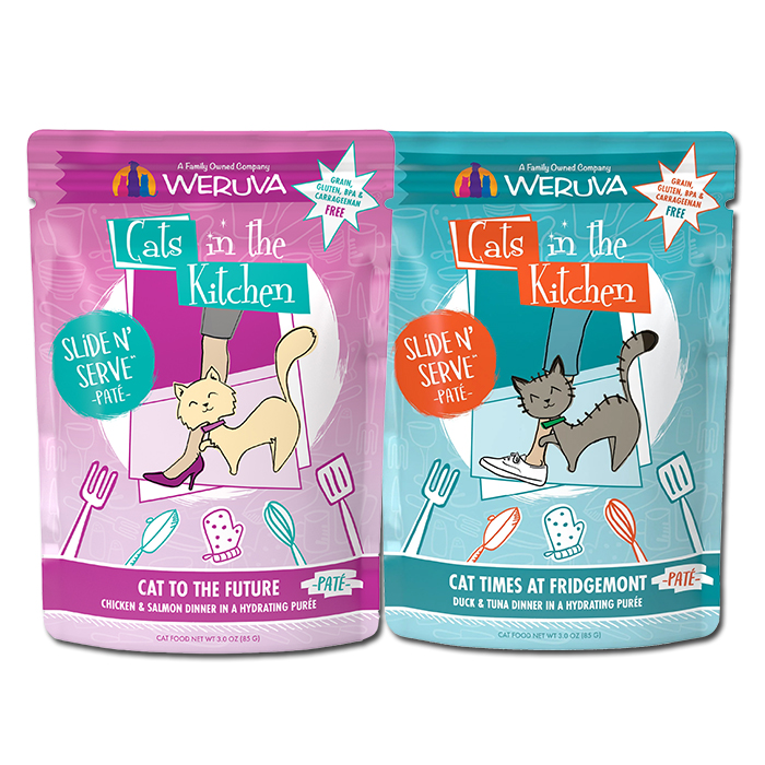 웨루바 CITK 캣츠인더키친 파테 주식파우치 고양이습식 콤보(2종 6개씩), 85g, 12개 - 상세 이미지 2