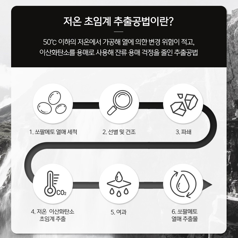 파워 쏘팔메토 90캡슐 3개월분 옥타코사놀 로르산 쏘팔매트 영양제 소팔매 소팔매트 - 상세 이미지 5