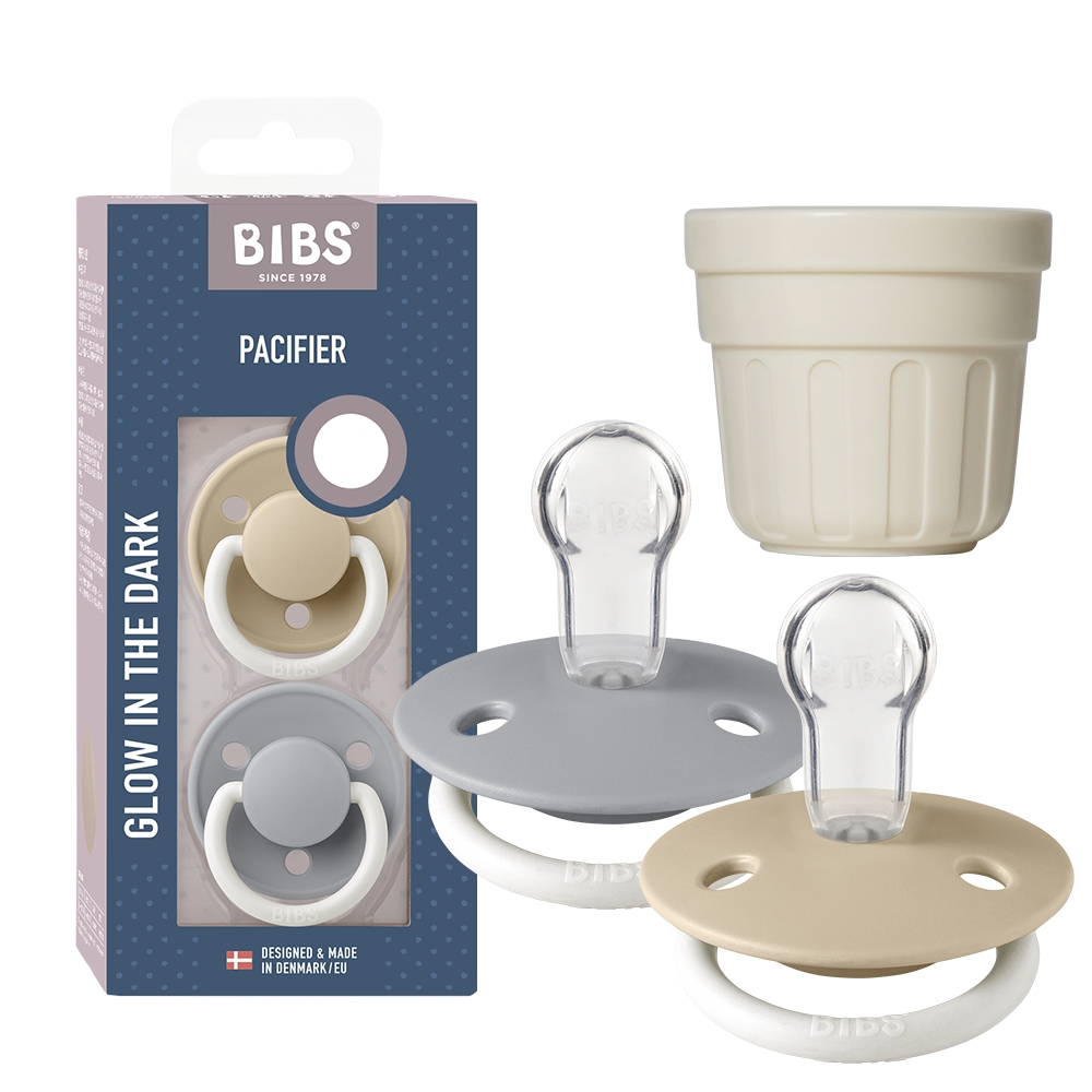 BIBS 빕스 디럭스 실리콘 쪽쪽이 노리개 젖꼭지 2개입+보호캡(색상랜덤) 이미지 8