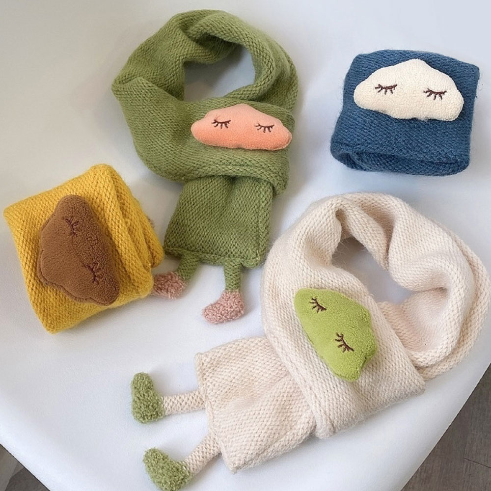 아기목도리 아기 쁘띠목도리 유아넥워머 유아 모자 키즈 털 겨을 어린이